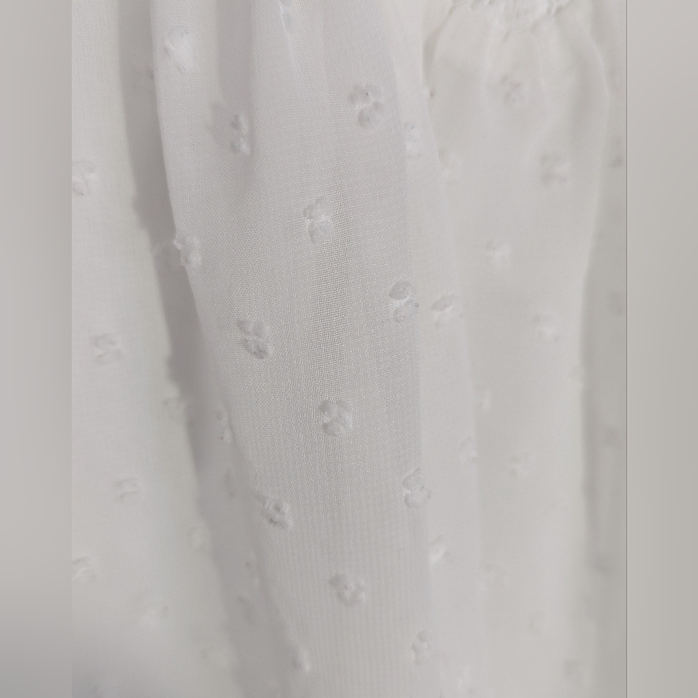 White Lace lined top - Picture 4 of 6